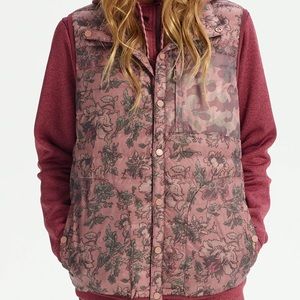 Burton Evergreen Down Vest NWOT